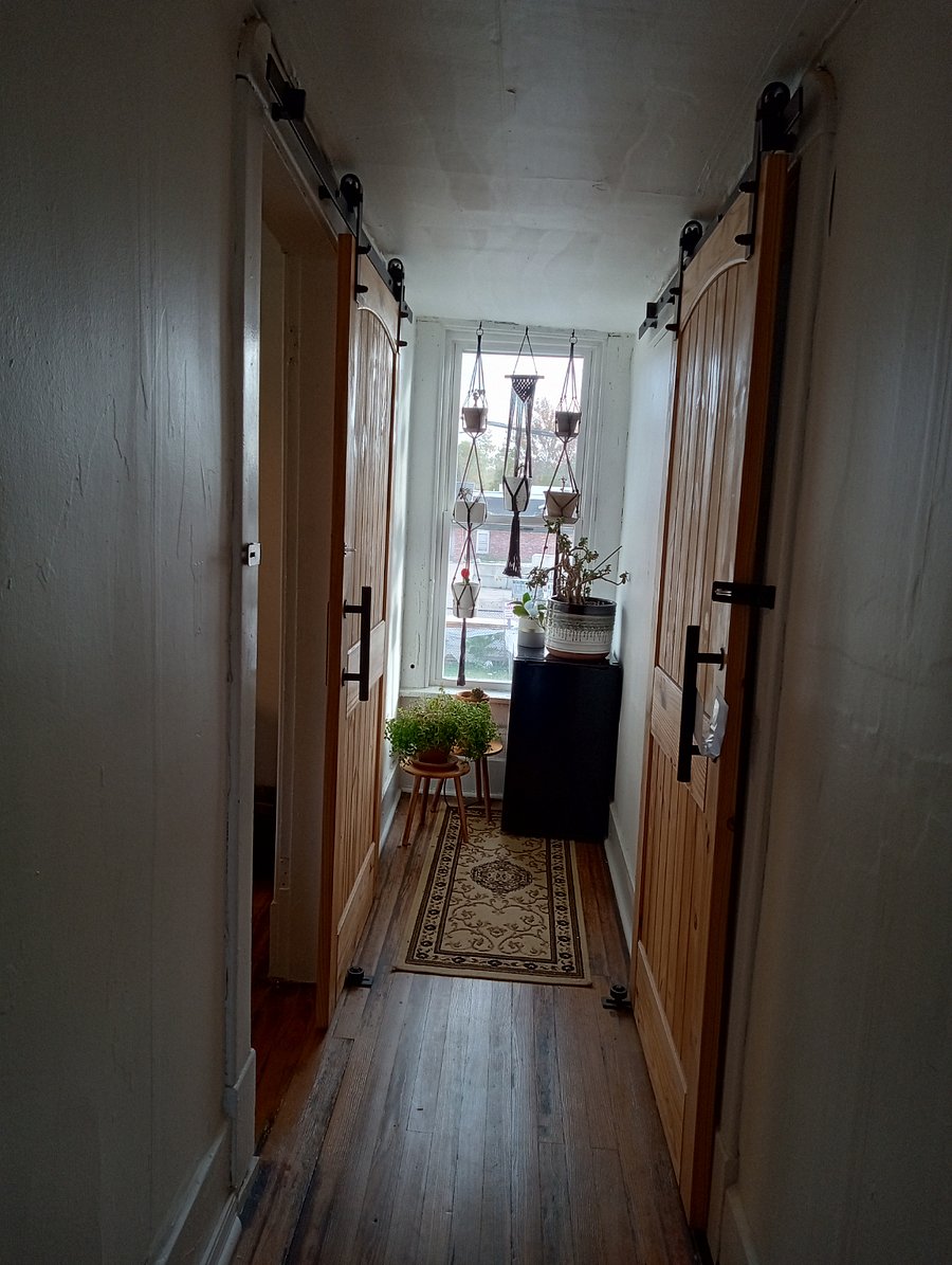 upstairs hallway