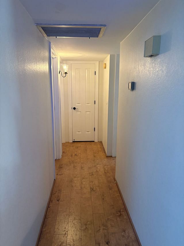 Hallway to guest bedrooms