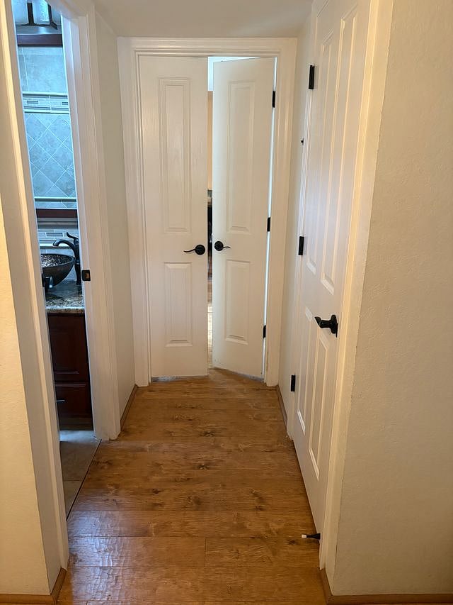 Hallway to master bedroom