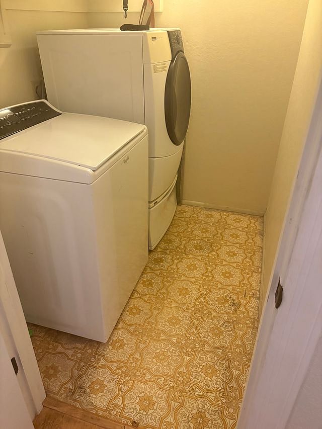 Laundry room (next to guest bathroom)