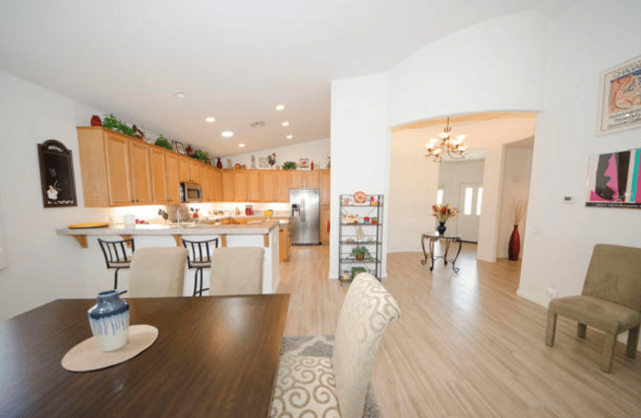 Open concept living