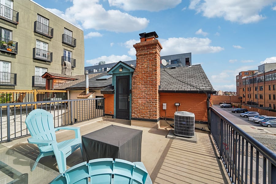 Rooftop Deck Accessible from the 3rd Floor
