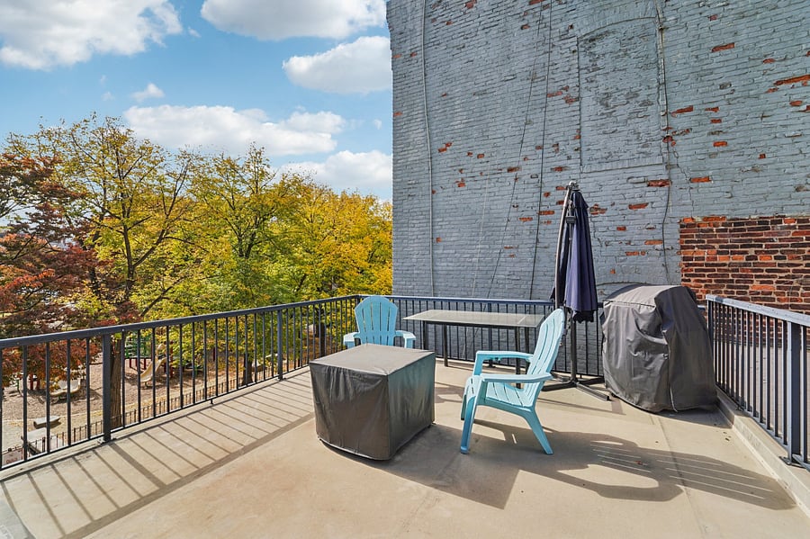 Rooftop Deck Accessible from the 3rd Floor