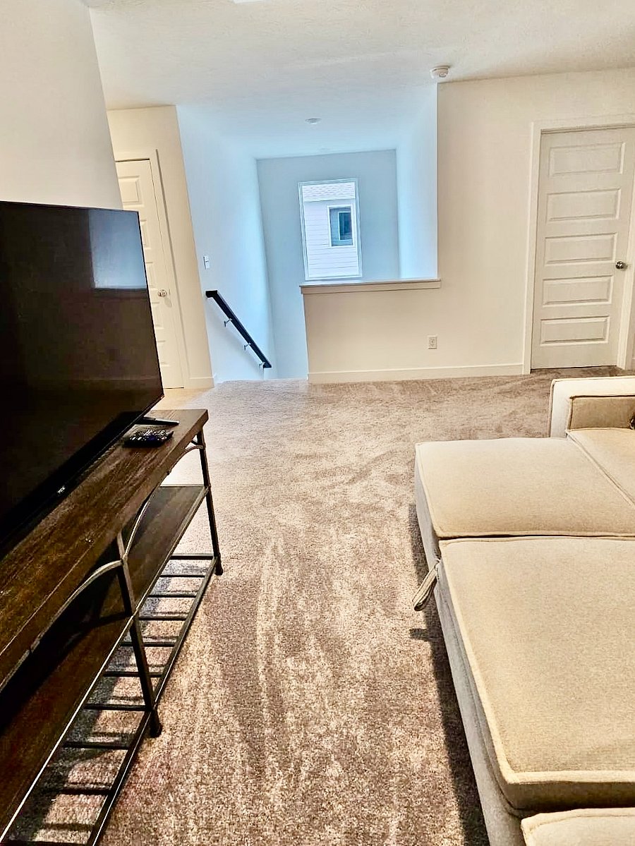 Loft with convertible couch