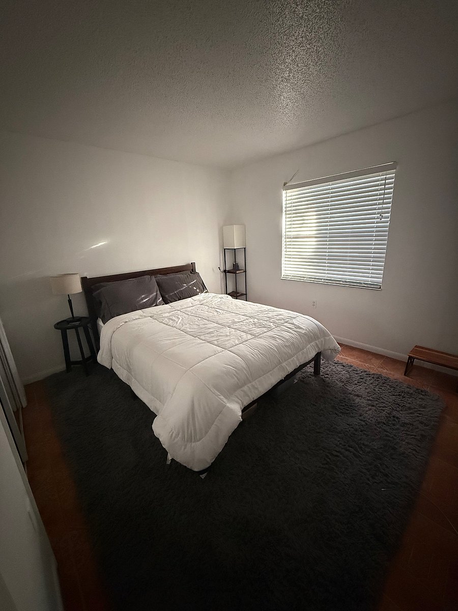 Bedroom 2. Queen bed, closet with ample space!
