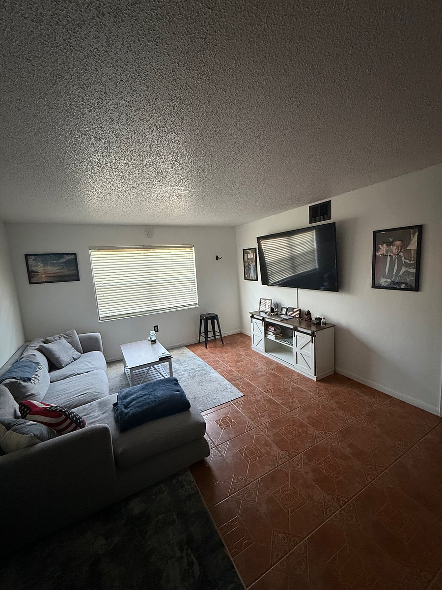 Cozy living room- perfect for entertaining or binge-watching TV!