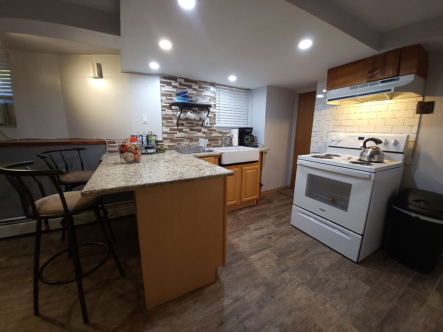 Kitchen with Laptop/work area