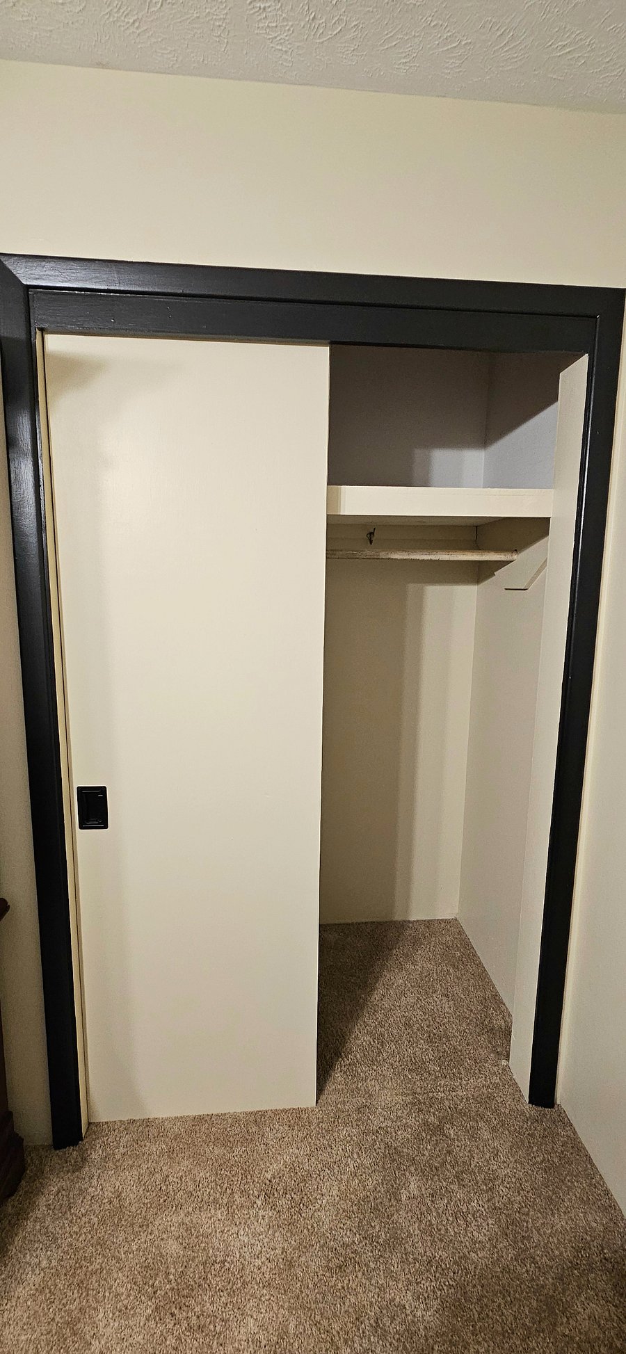 Large closets in every bedroom
