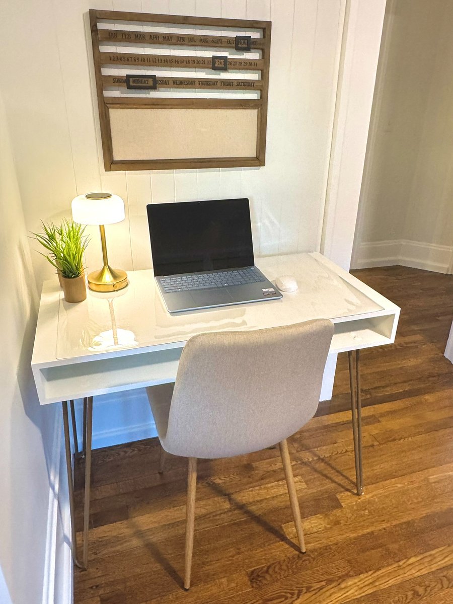 Work space with fast Wi-Fi.