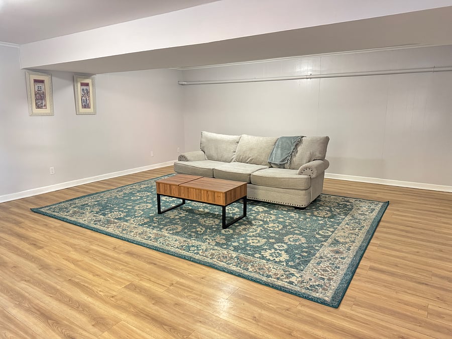 Basement living space 