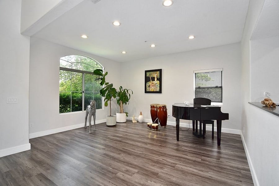 Piano room