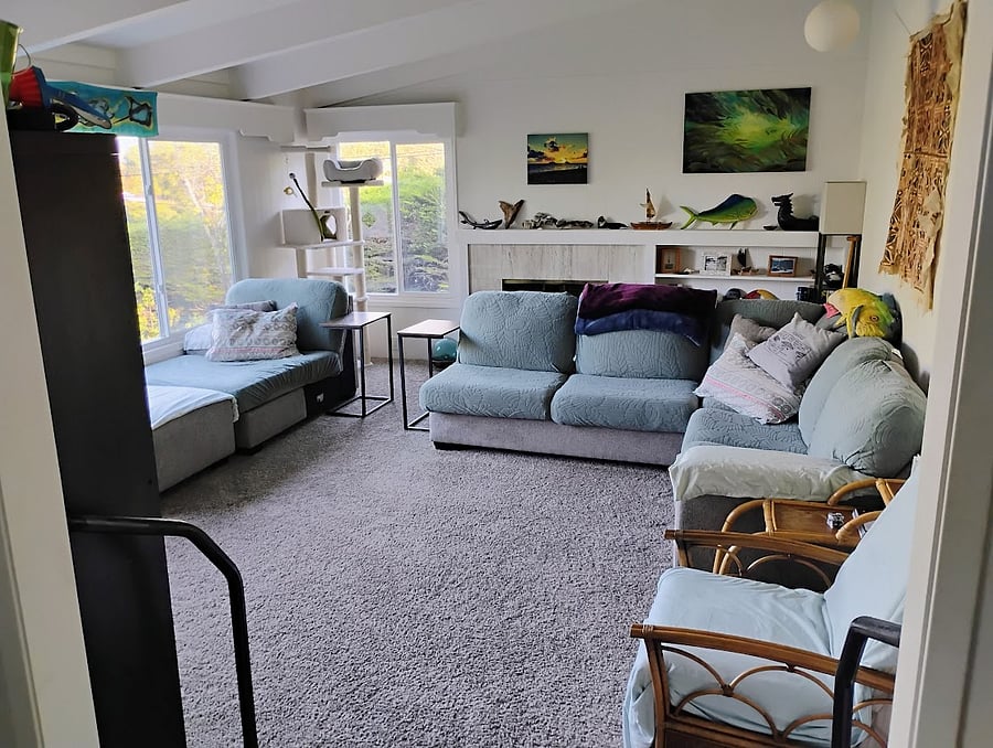 Living area shared