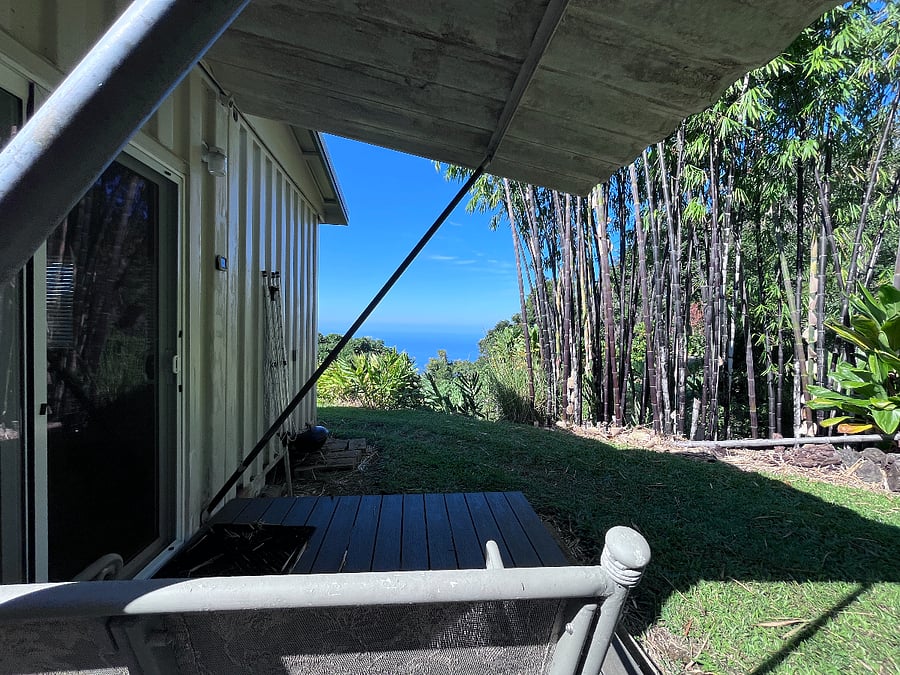 Back patio