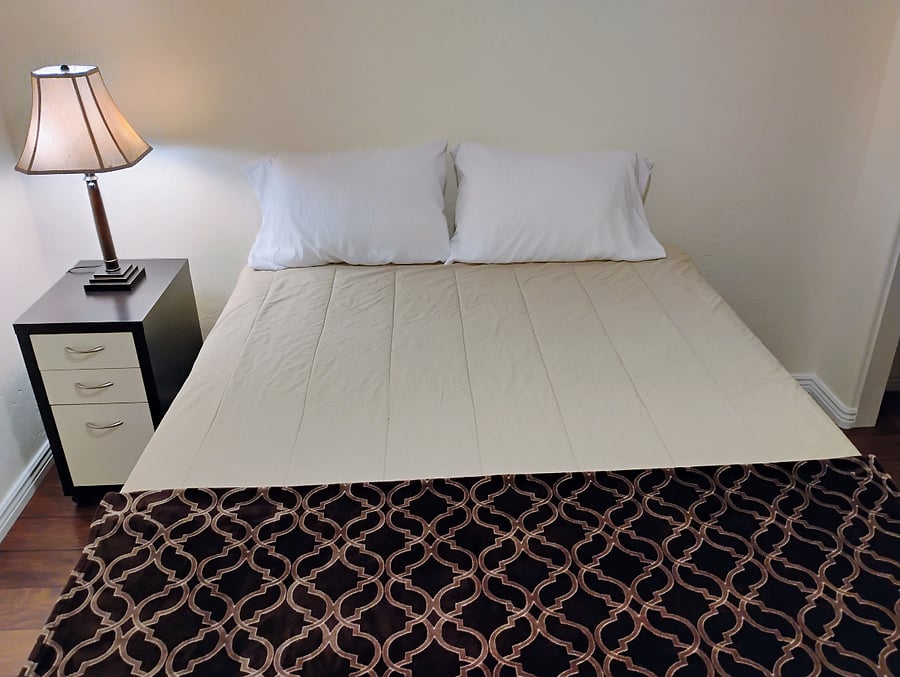 Bedroom 1: Queen sized bed with remote control adjustable bed. Brand new.