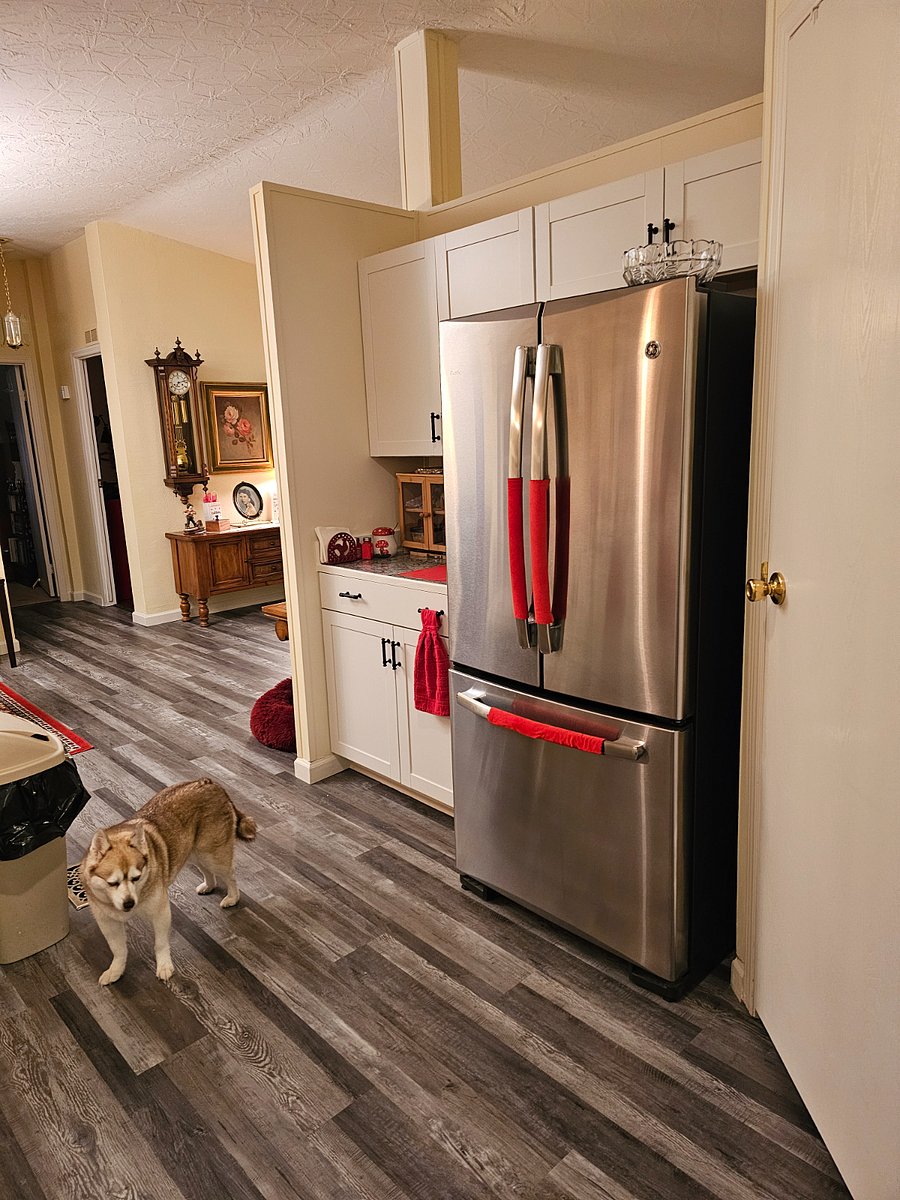 Master suite has a small refrigerator/freezer but main fridge has room if needed.