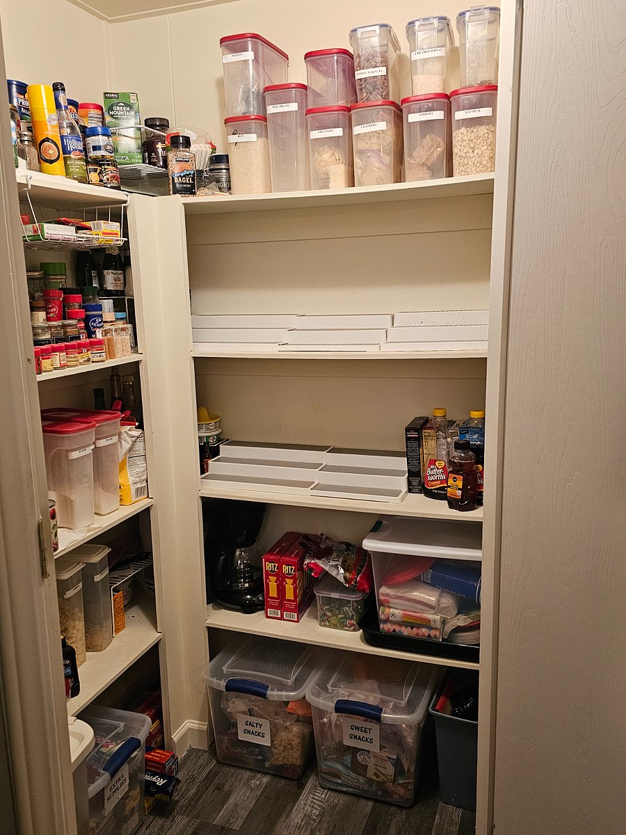 Two shelves just for you.