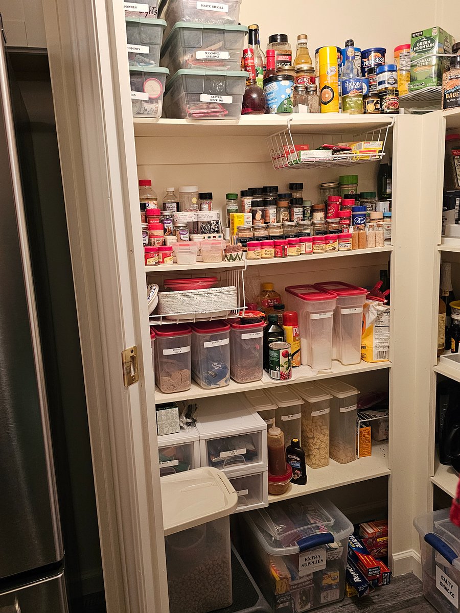 Full use of all cooking and baking supplies