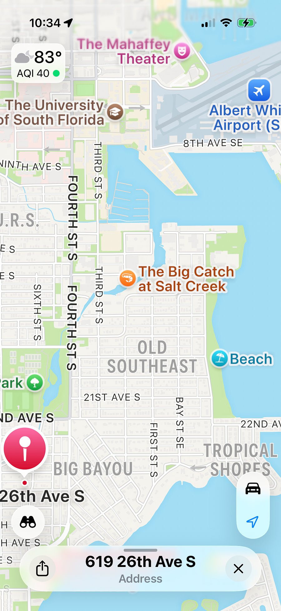 Proximity to downtown, beach, and easy access to 4th St.