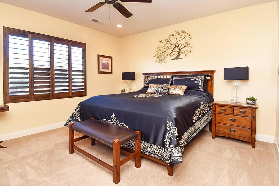 Master Bedroom king bed