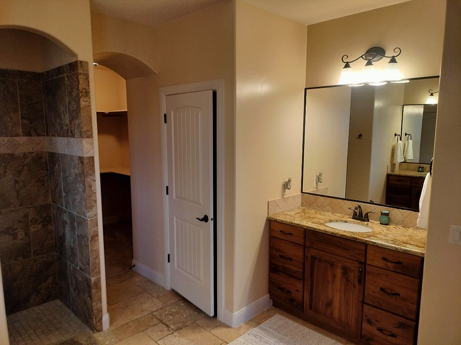 Master bathroom