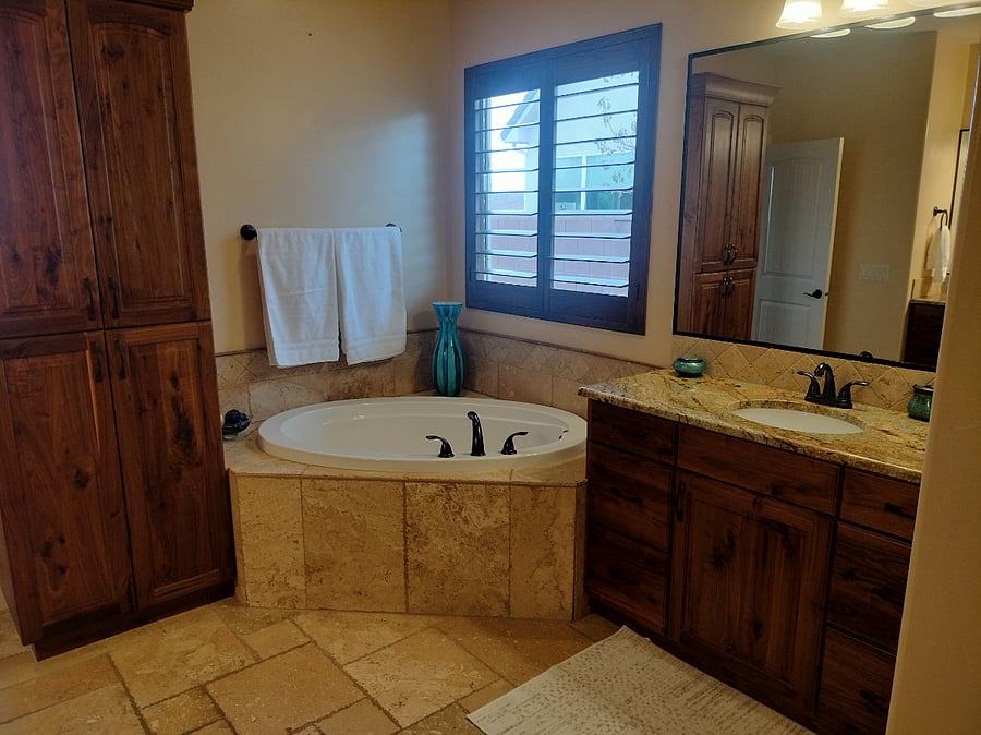 Master bathroom
