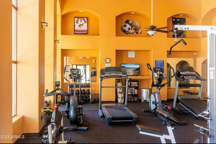 Onsite fitness center