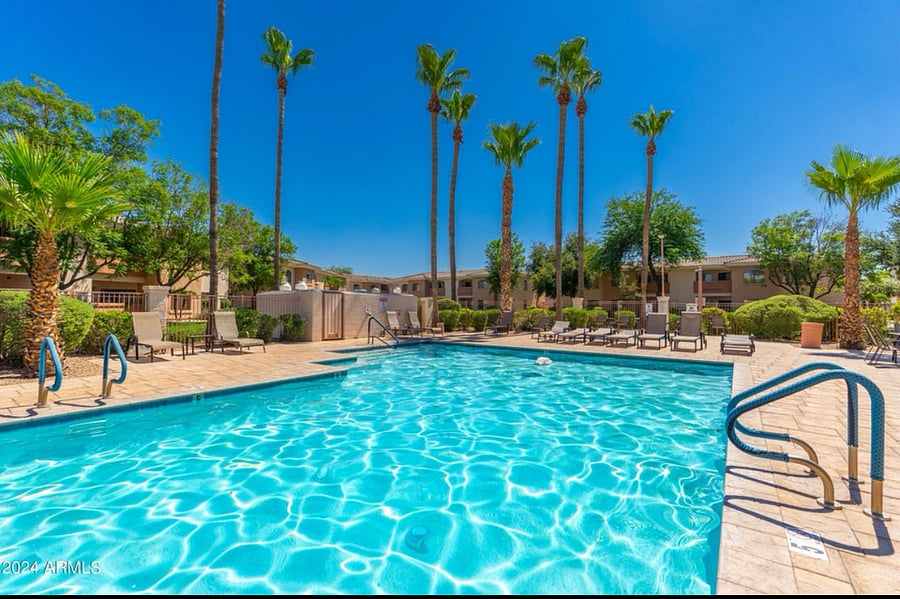 heated pool