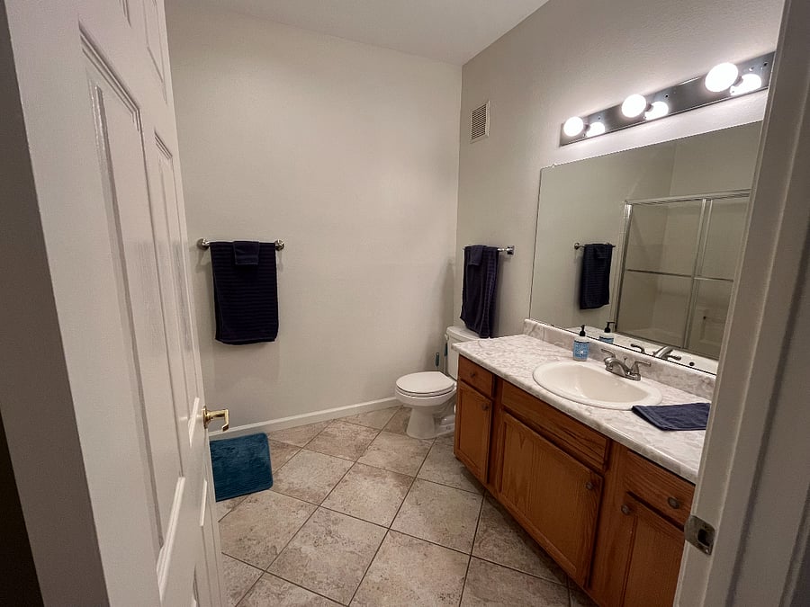 Master bathroom
