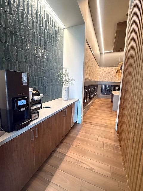 Residence 1st Floor Starbucks Coffee Bar Amenity & Mail Room 
