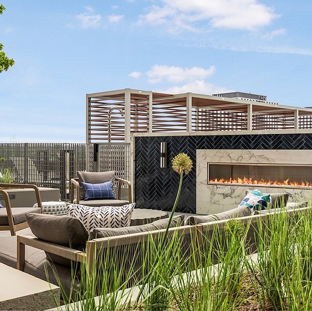 Fireplace Lounge by Pool Area