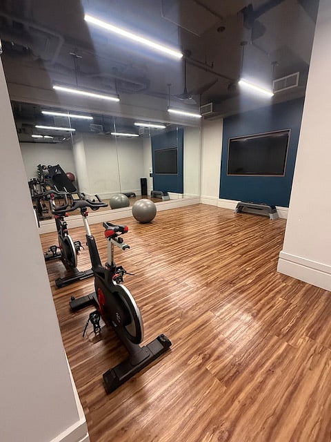 Private Workout Rm, Yoga, or Meditation Rm within the Fitness Center