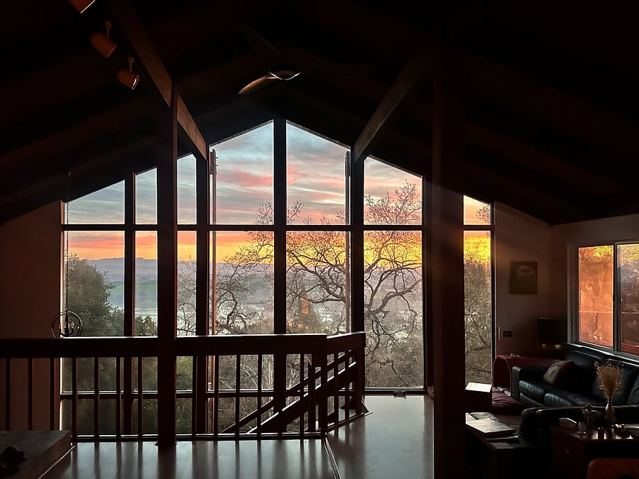 View from third floor