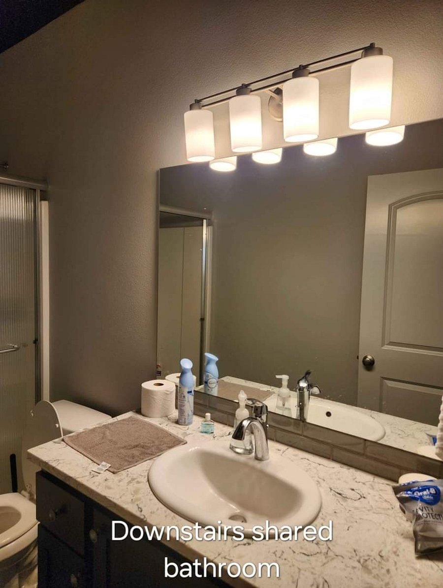 Downstairs shared bathroom