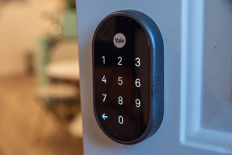 You will have private, keypad entrance.