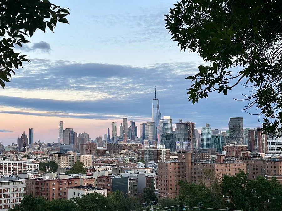 View from River View Park, ~10 min walking