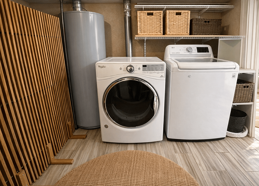 In-building laundry room 