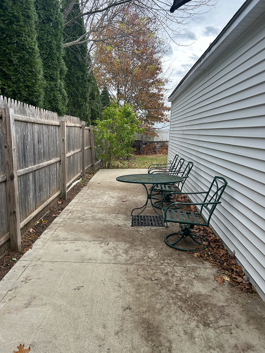 back of the house sitting area