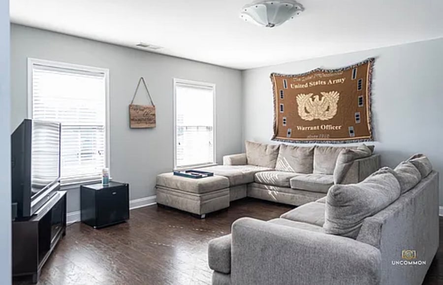 Upstairs loft