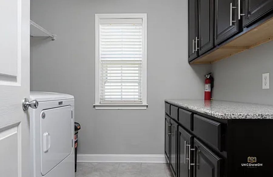 Upstairs Laundry Room. 
