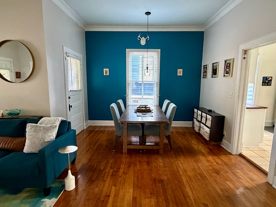 Dining room area.
