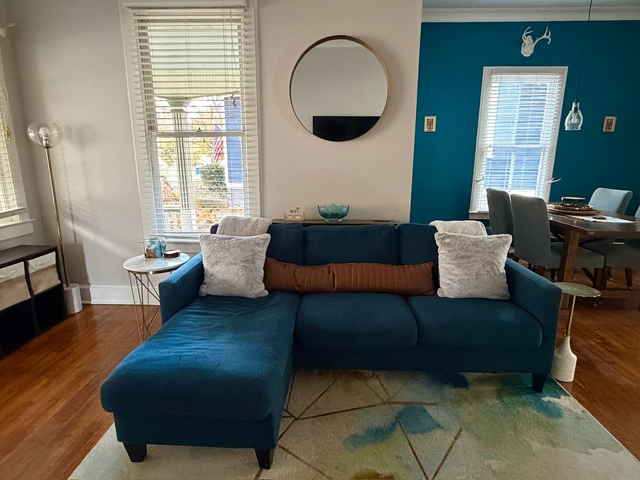 Living room area.