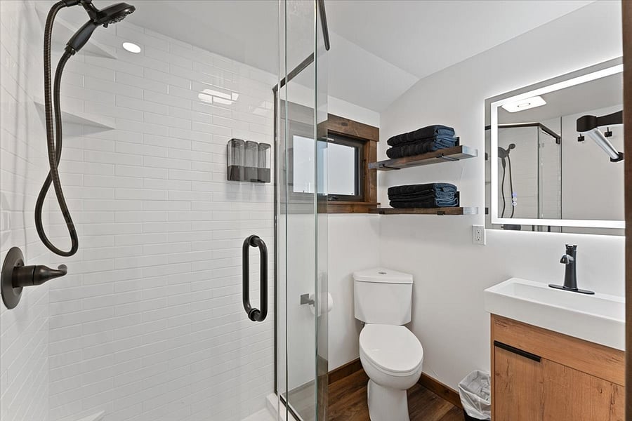 Upstairs bathroom