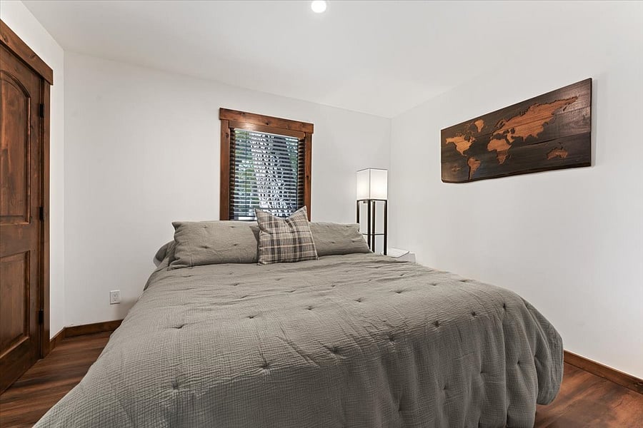 Downstairs Bedroom with King Bed.