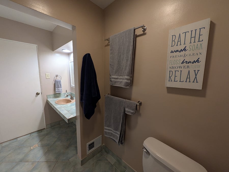 Shared bathroom
