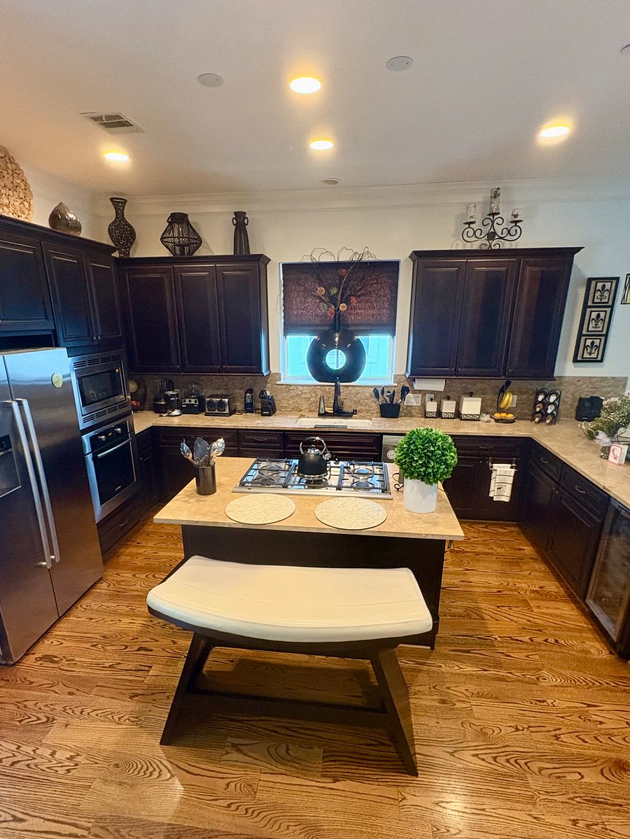 Access to full kitchen and small ware on second floor. Personal kitchen cabinets assigned as needed. Note: Renter has personal microwave and midsize fridge on first floor for easy access!