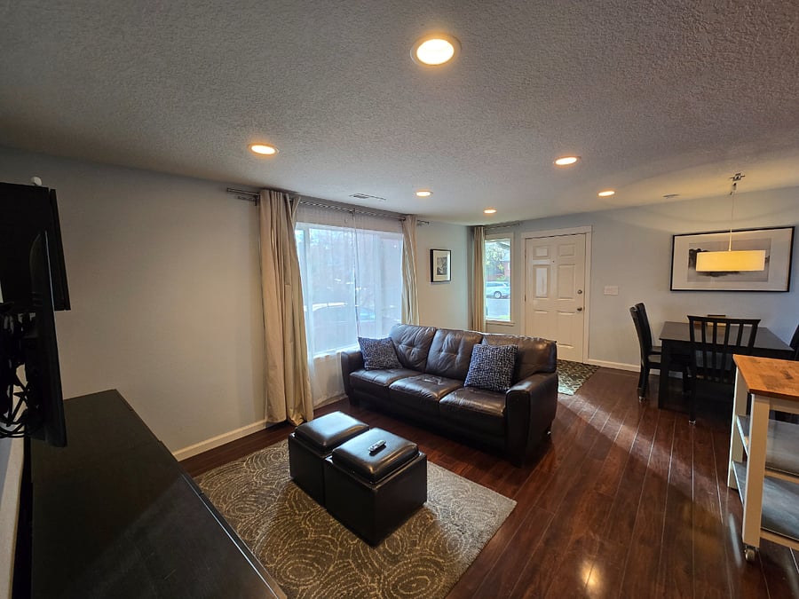 Open Floor Plan Living Space - NE Corner