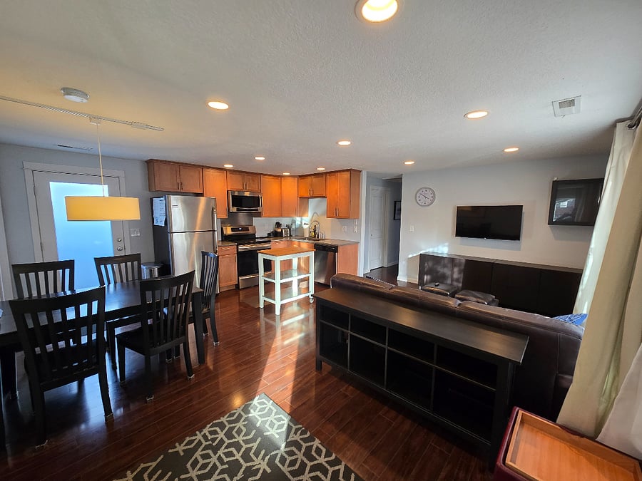 Open Floor Plan Living Space - SW Corner