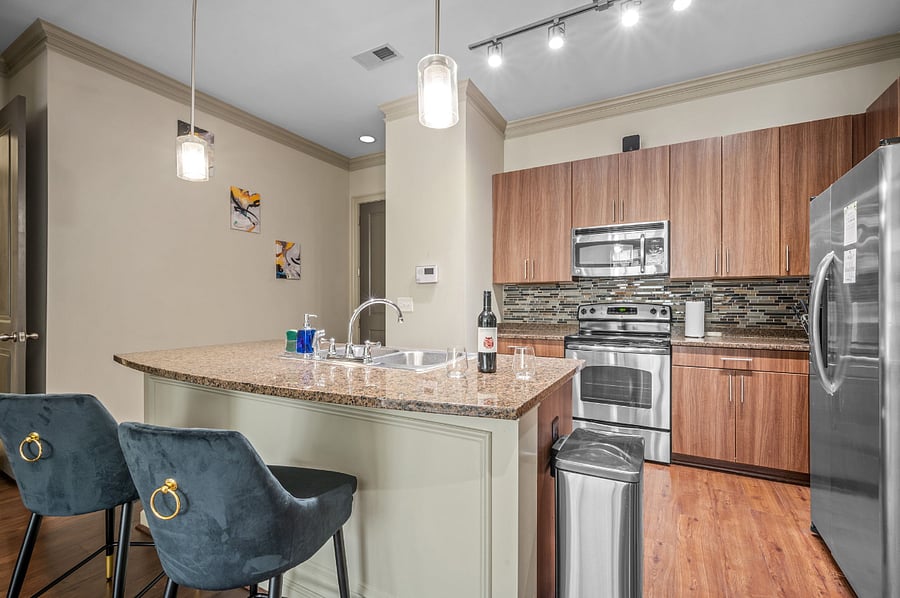 seating for 2 dining area