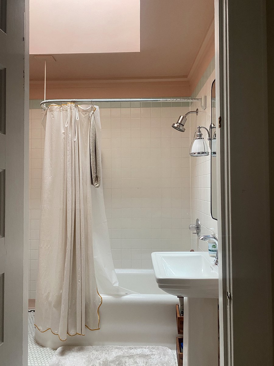 Sky light in bathroom