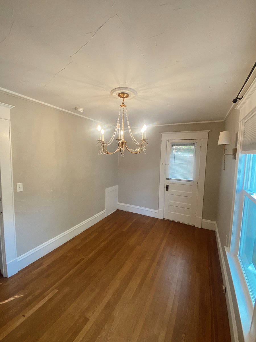 Unfinished bedroom area (labeled as "bedroom 3" on second floor blue print)